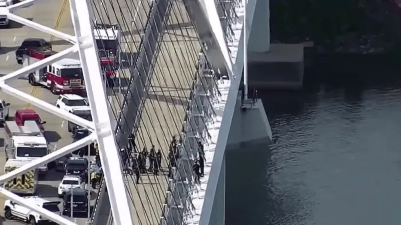 North Little Rock Fire Department recalls Broadway bridge rescue
