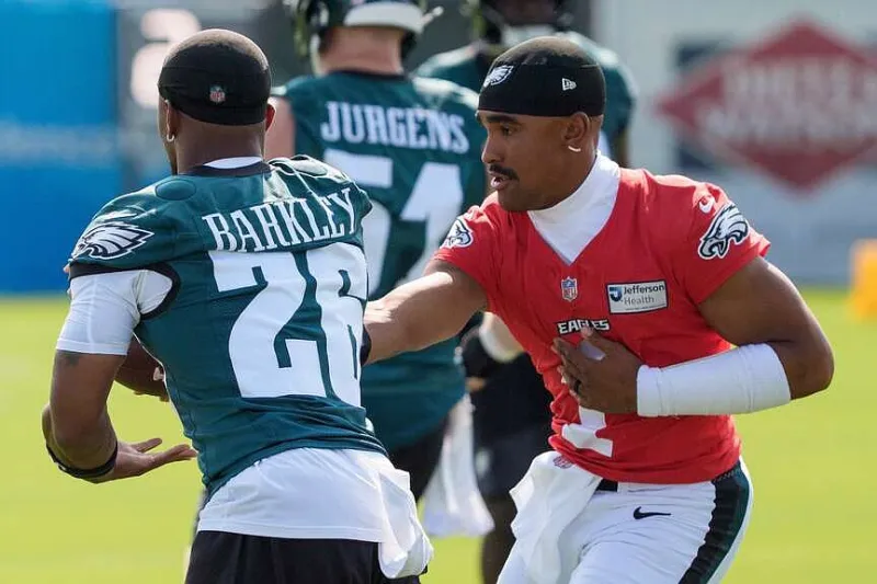 Welcome to Philly: Eagles embrace LeBron