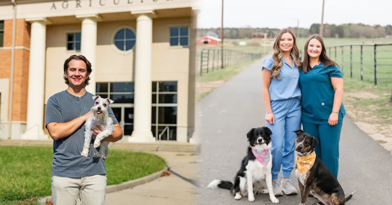 Three SAU students selected for Arkansas State University College of Veterinary Medicine's historic inaugural class