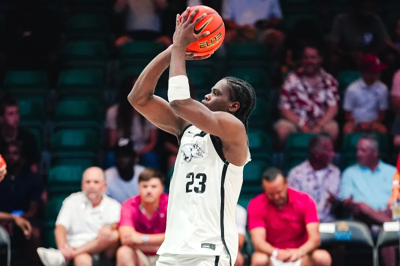 Arkansas basketball press conferences: Razorbacks open summer with dominant win over Bahamas