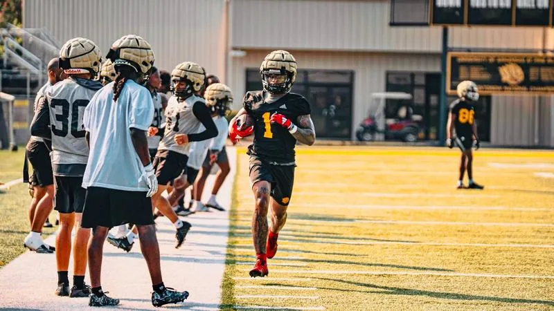 #UAPBFootball: Golden Lions Wrap Up First Week of Fall Camp with High Energy, Competition and Excitement
