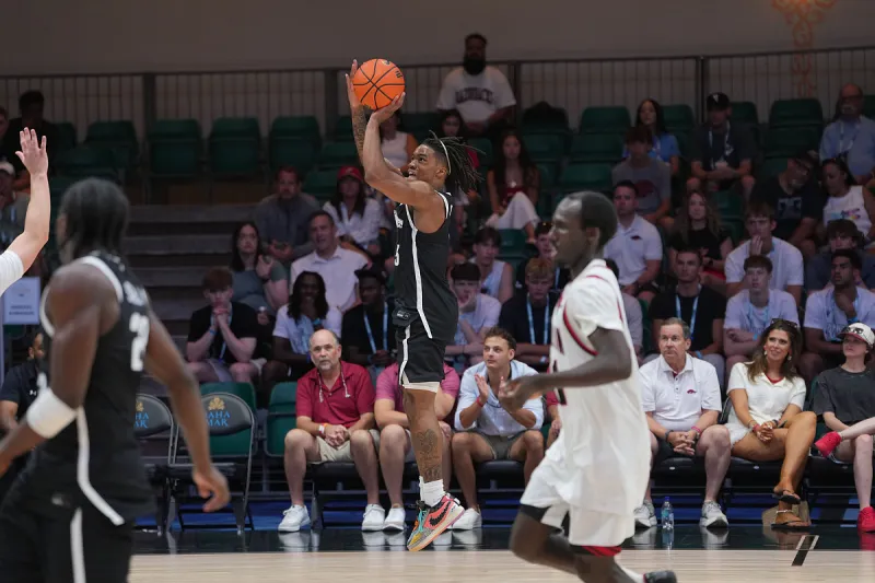 Arkansas basketball press conferences: Razorbacks defeat Canadian champion Carleton in Bahamas
