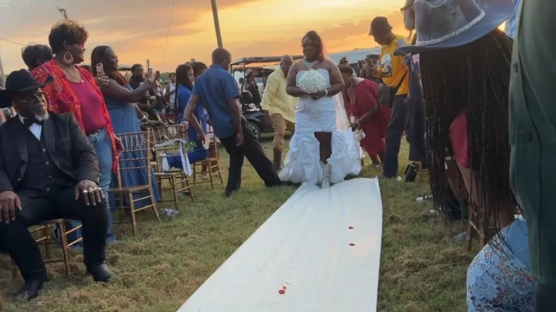 Love Takes the Scenic Route: Couple Says 'I Do' at National Bikers Roundup in Little Rock