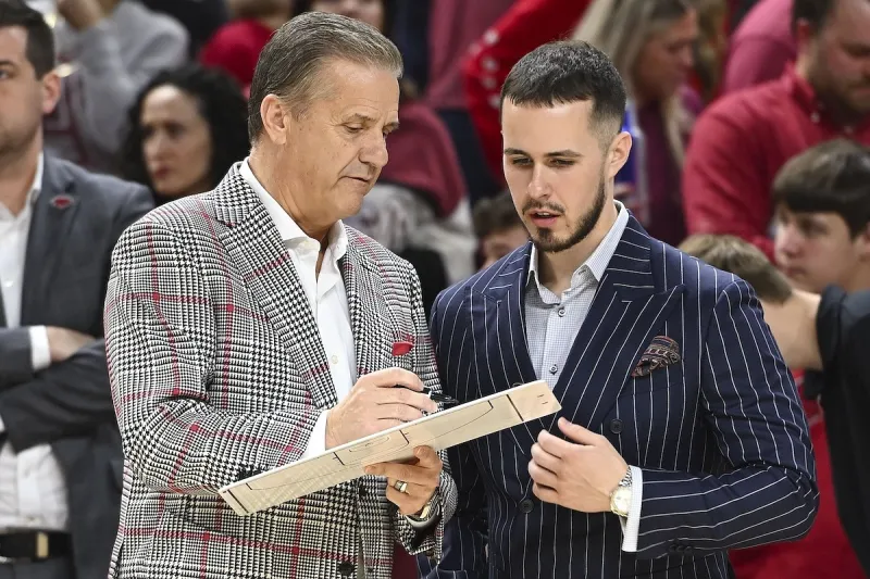 John Calipari, Brad Calipari press conference: Arkansas basketball defeats Calgary in final Bahamas game