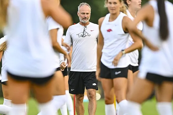 Arkansas soccer ranked No. 10 in preseason United Soccer Coaches poll