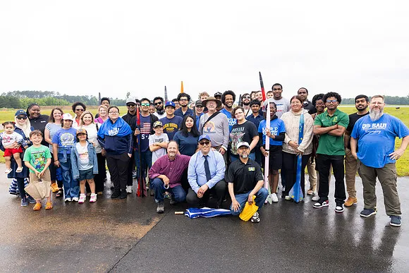 SAU Rocket Workshop reaches new heights at Magnolia Municipal Airport