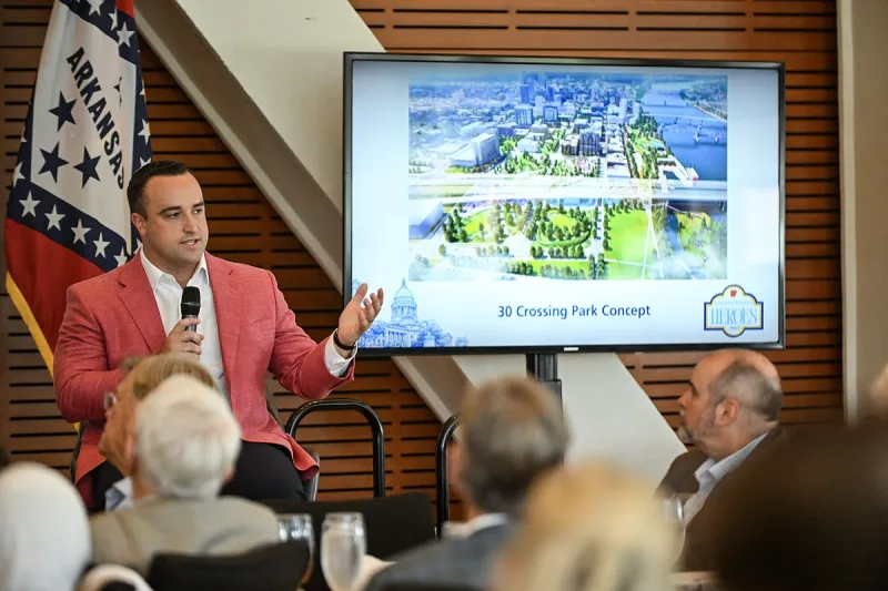 Additional $70 million a fundraising target for 30 Crossing park, Little Rock chamber official says