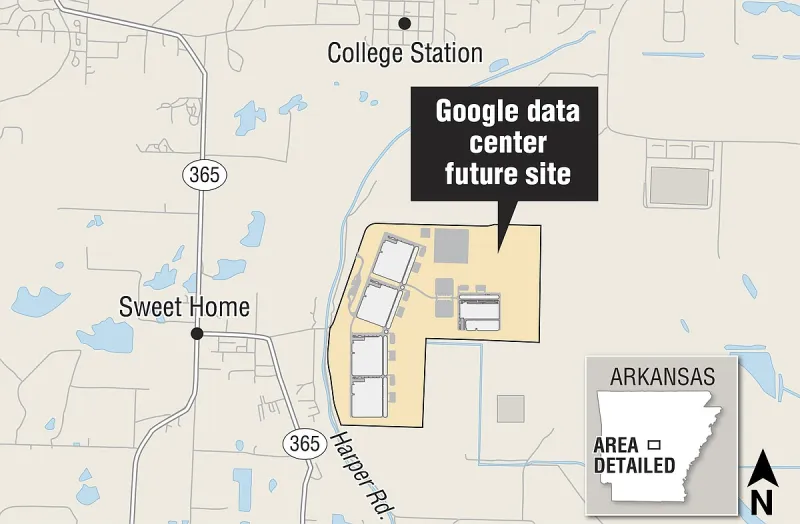 Little Rock data center moratorium falls short in 4-4 vote of city Board of Directors