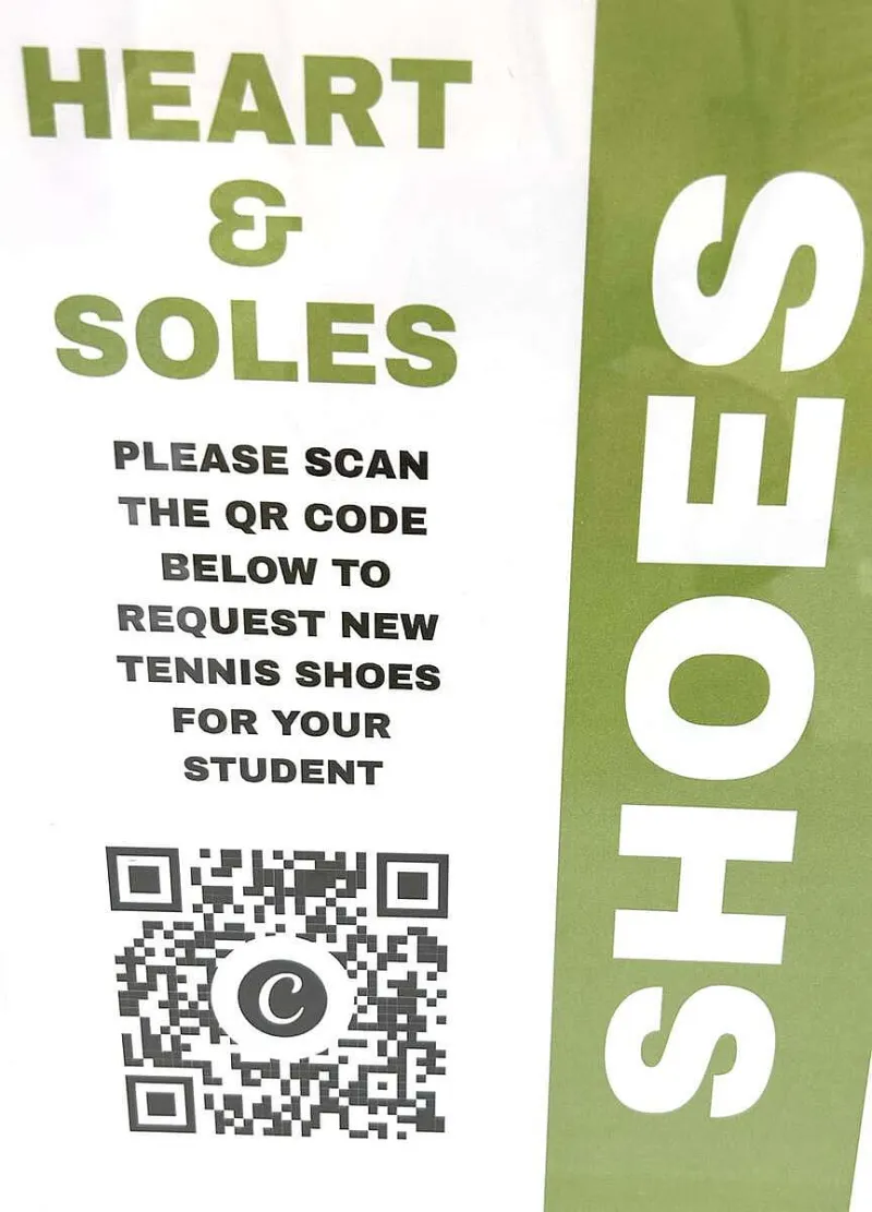 That none may be without; Donations for shoes for children wanted