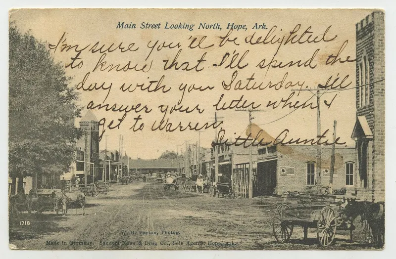 Arkansas Postcard Past: Hope in 1908