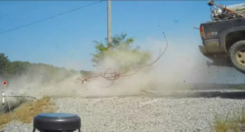 Pickup Goes Airborne, Crashes Into Tractor-Trailer During Jackson County ASP Pursuit