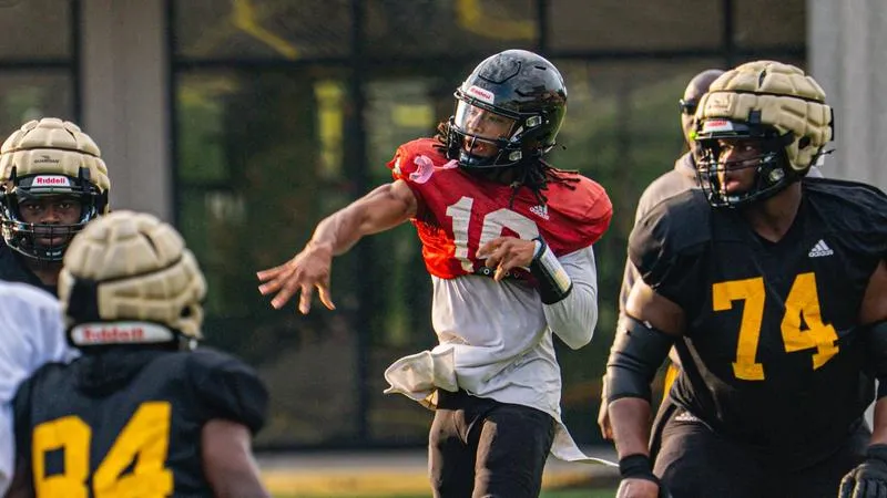 #UAPBFootball: Golden Lions Turn Up Physicality in First Fall Scrimmage, Set Sights on Morehouse College