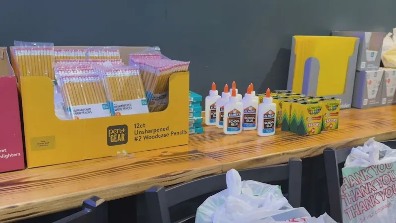 Saline County business gives back with free school supplies, meals for families