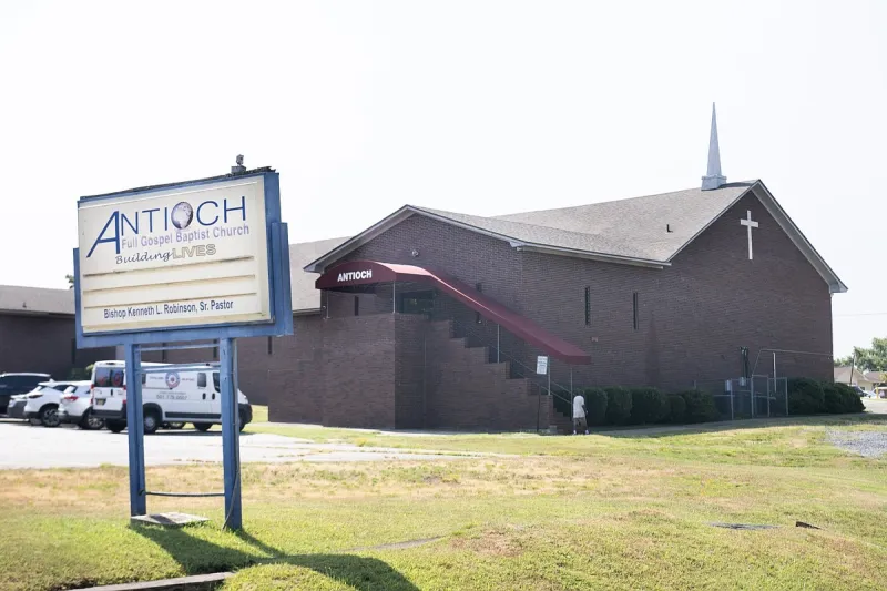 Deacons from College Station's Antioch Full Gospel Baptist seek to bar bishop's widow, son from church