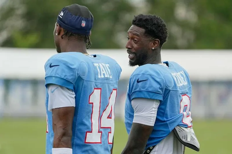 Titans' rookie WR impresses veteran