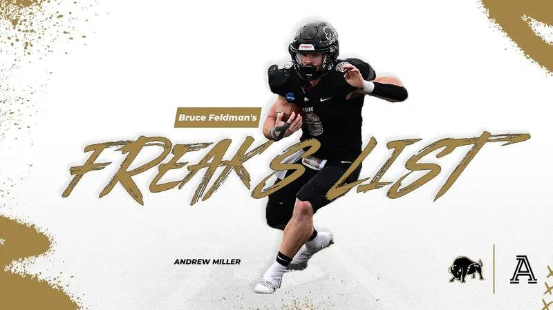 Harding's Andrew Miller Earns Spot on Bruce Feldman's 2026 College Football "Freaks List"