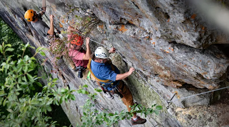 Via Ferrata opens at Petit Jean State Park