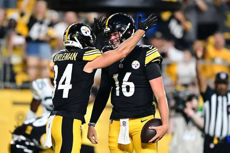 Steelers' rookie accounts for three TDs