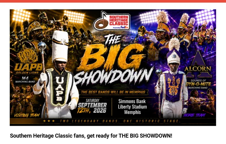 37th Southern Heritage Classic -- THE BIG SHOWDOWN