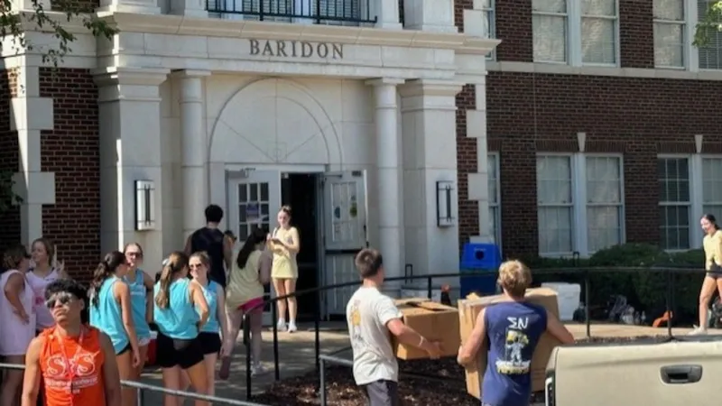 UCA nearly at capacity for Fall move-in day