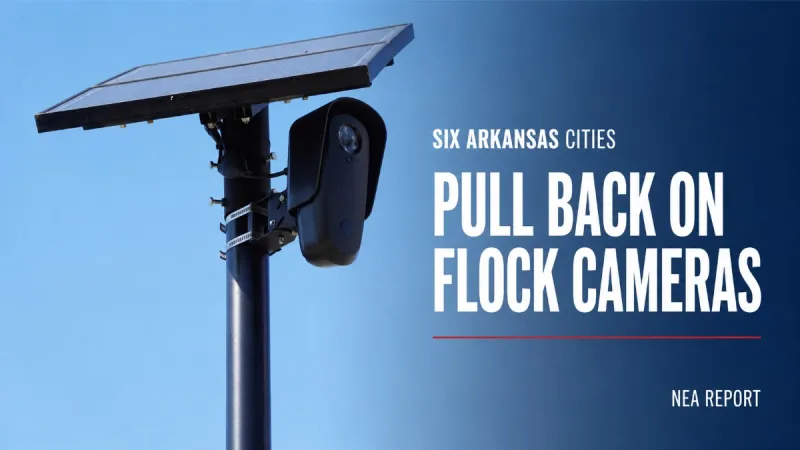 At Least Six Arkansas Cities End or Suspend Flock Camera Programs