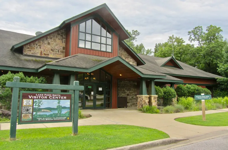 ARKANSAS SIGHTSEEING: Lake Fort Smith State Park, relocated in 2008, details the struggle of Ozark settlers