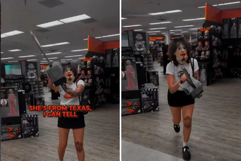 Leatherface Is Taking Over the 'Choosin' Texas' Trend