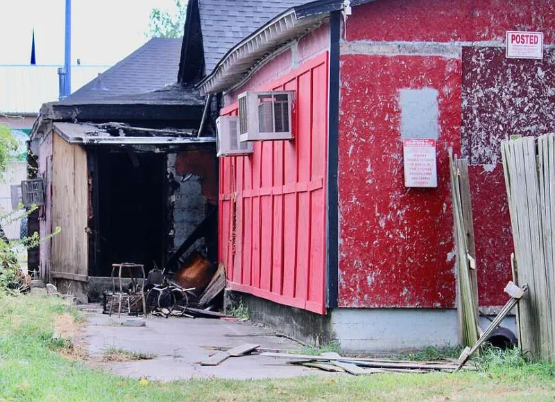 No one hurt in Saturday fire that severely damaged Foxfire Club, site of double fatal shootings last year
