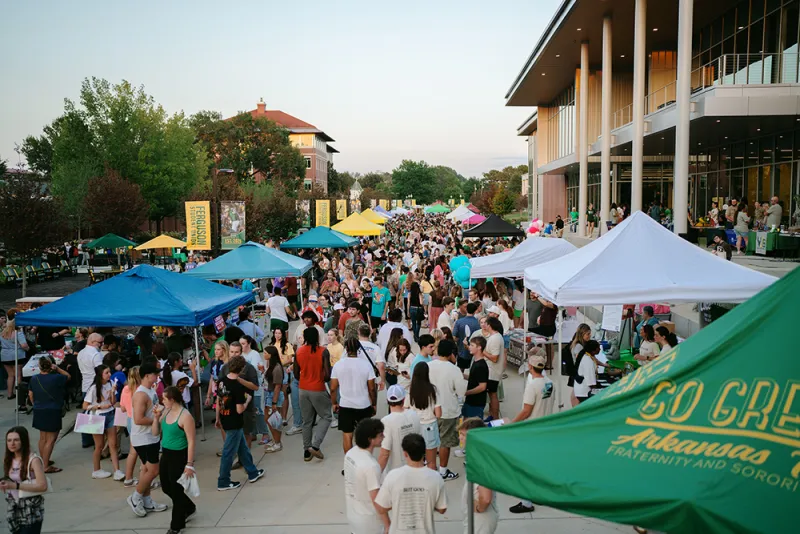 ATU Goes Big for Involvement Fair on Mullens Plaza