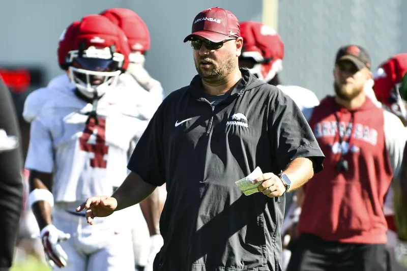 Morgan Turner press conference: Discussing Arkansas football's tight ends room