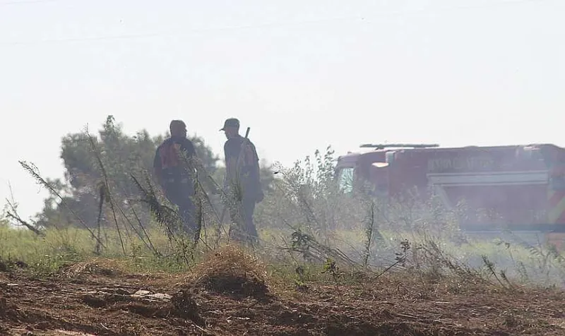 Controlled burn began before ban