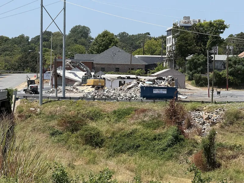 RESTAURANT TRANSITIONS: Braum's signs on for Maumelle development; Third Street restaurant building demolished