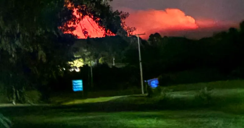 Wildfire in Union County, Arkansas forces evacuations