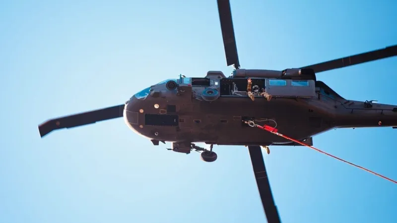 Two Black Hawk helicopters sent to Union County to help battle 2,000-acre fire