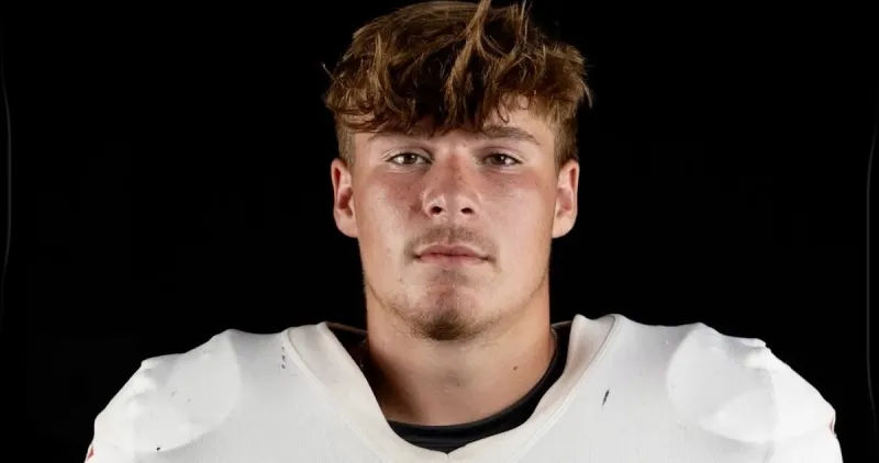 Sallisaw senior Dagan Grizzle gained strength to hold his own up front