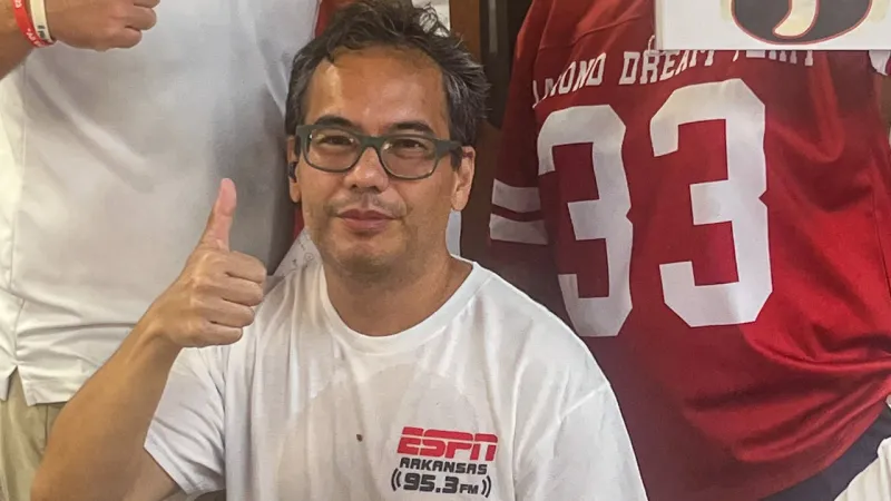 Teddy Delacruz wins annual Hardee's Monster Burger contest