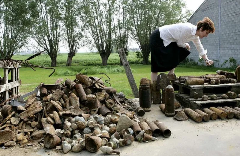 Wildfires expose bombs left over from world wars