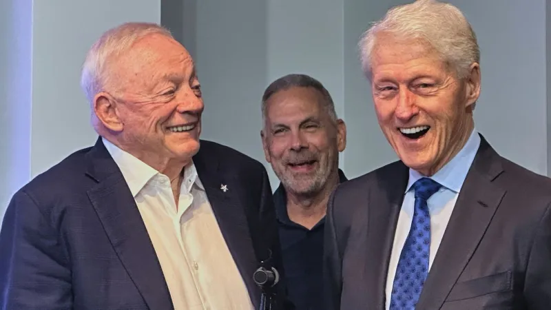 Former President Bill Clinton, Cowboys owner Jerry Jones to speak at LR Touchdown Club