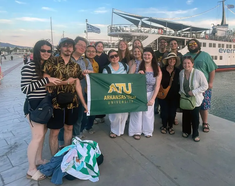 ATU Study Abroad Group Discovers Greek Way of Life