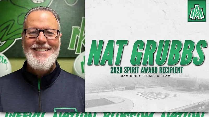 UAM Athletics Announces 2026 Spirit Award Winner