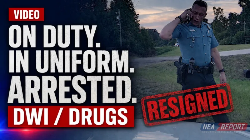 VIDEO: ASP Corporal Nearly Hit Motorist Before DWI Arrest, Resignation