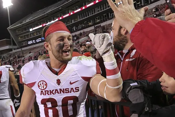 Where Are They Now: Former Razorback Drew Morgan brings fun to the football field