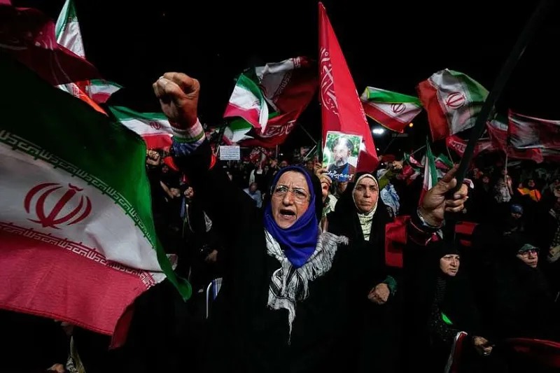 Israeli airstrikes kill 8; Iran touts Russia deal