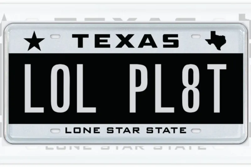 Texas DMV Rejected These 21 Super Funny License Plates