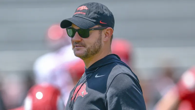 Grant Hall looks ahead to Razorbacks' opener against North Alabama