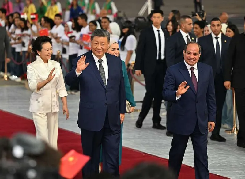 Xi visits Egypt as China seeks a deeper influence in Mideast