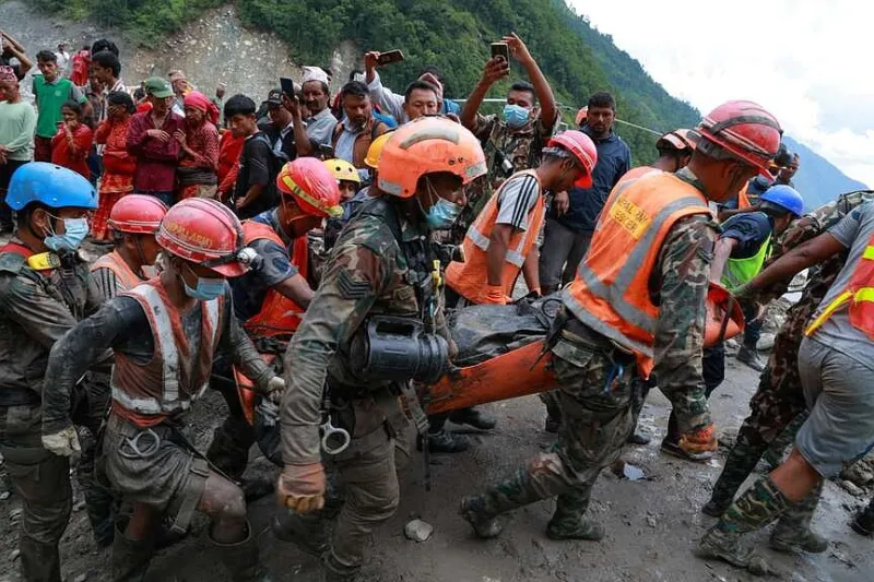 Two survivors pulled from Nepal tunnel