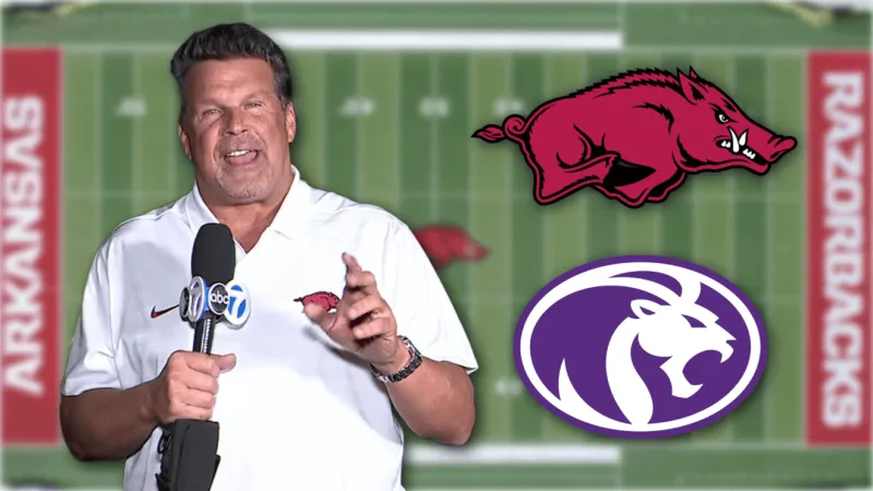 Arkansas Razorbacks take on North Alabama Lions in first game of 2026 season