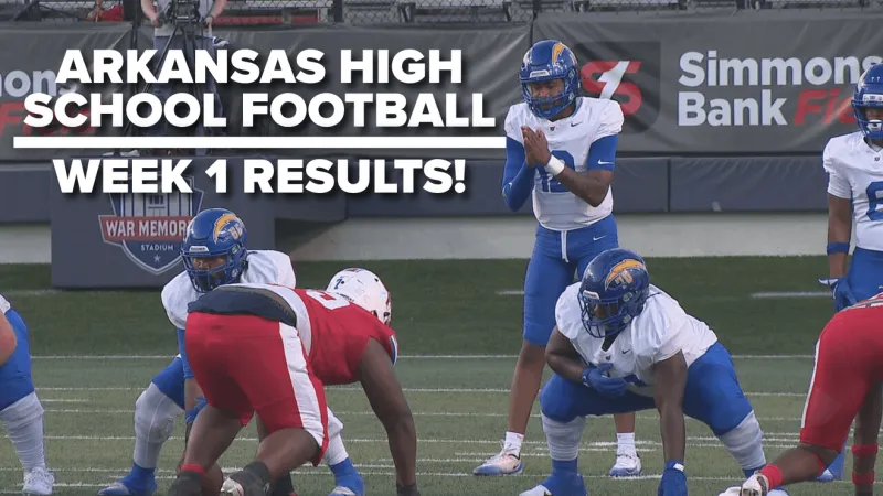 Arkansas high school football round-up | All the scores from Week One