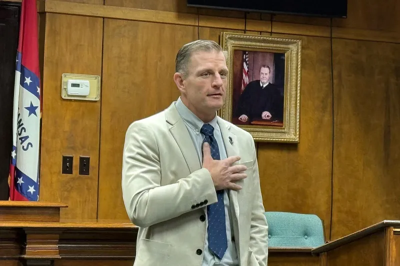 Ex-candidate Bryan Norris says Arkansas Republican Party 'removed' him from county committee over lawsuit